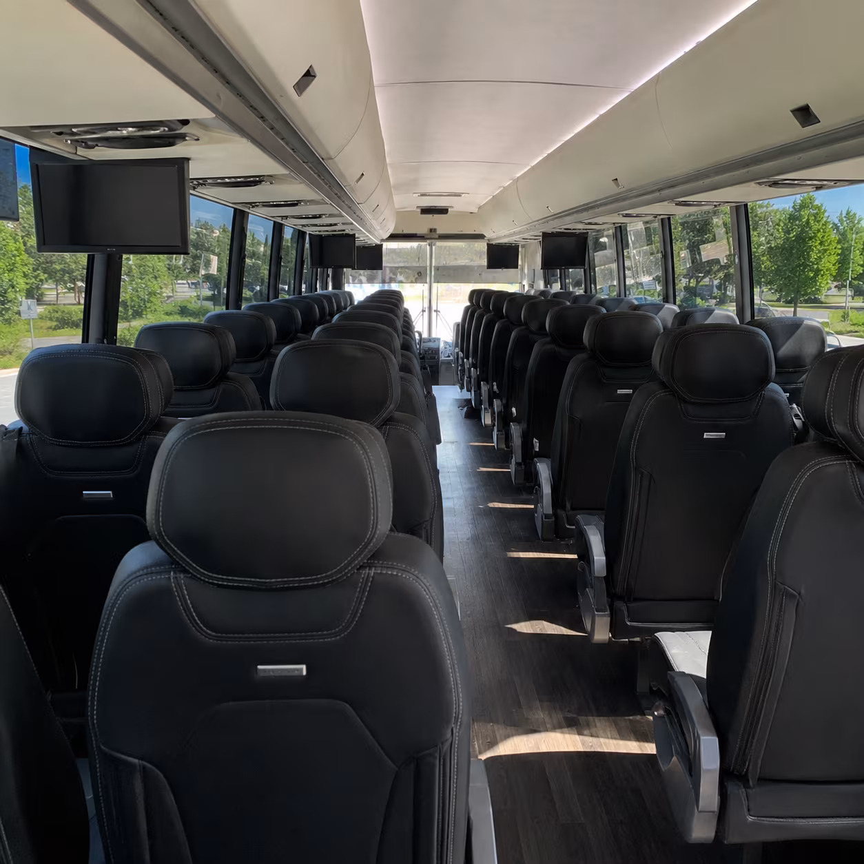 hamilton township charter bus rental inside