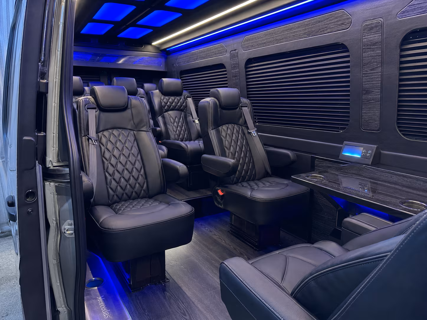sprinter van transportation for groups and events across hillsborough