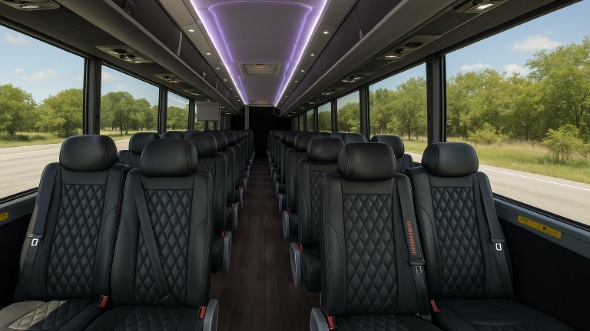 hillsborough 25 passenger minibus inside