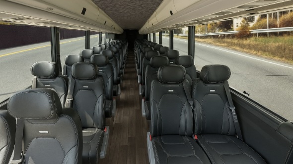 hillsborough 35 passenger minibus inside